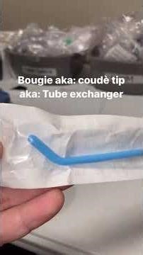 Using a Bougie & LMA with a Difficult Airway