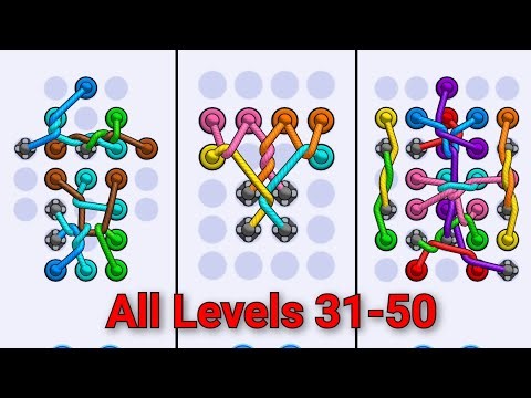 Rope Escape Master All Levels 31-50 Gameplay Walkthrough