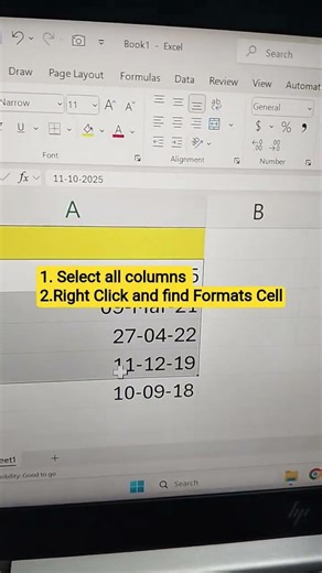 How to convert all Date or time into the same formats also organized different date format in excel
