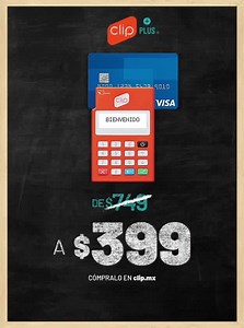 Este regreso a clases pocos pagarán en efectivo. ¡Acepta todas las tarjetas y ofrece meses sin intereses! #AsíDeFácil Cómpralo en clip.mx | clip