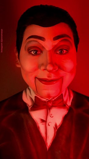 DAY 4/31 SLAPPY📚HALLOWEEN🎃 #cosplay #halloweenlook #31daysofhalloween #halloween2022 #makeup #slappy #bodypaint #JULIACA #PERÚ #goosebumps #halloweenmakeup #sfx