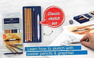 Sketching with Faber-Castell's Classic Sketch Set