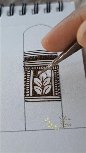 Finger Mehndi Design #shorts
