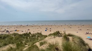 11K views · 492 reactions | Formby Beach looking like Spain this afternoon as the heatwave continues. 朗 Temperatures are now hitting over 30c across Merseyside! ☀️ | The Guide Liverpool | Facebook