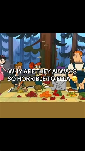 uhhh sorry i started kinning her and i realized how horrible they always treat her MY BABY #ellatdi #totaldramaisland #fyp #xyzbca