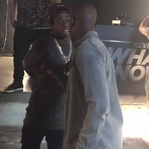 Some lost BTS footage from the BET cypher. | Lil Wayne