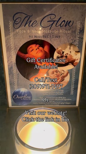 Overflow Skincare Spa on Instagram: "Looking for a perfect gift this Christmas? Get our “The Glow Face & Neck Massage Ritual” 90 minutes of blissful facial massage experience for just $149! Buy 3 Gift Certificates for just $349 (save $100)"