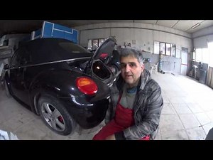 Volkswagen New Beetle Πως αλλαζουμε φαναρι και λαμπες How to replace rear tai light