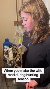 493K views · 4.3K reactions | Never upset your wife during hunting season or the brighteners are going in with the hunting gear. | Huntchannel.tv | Facebook