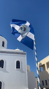 28K views · 3.4K reactions | What a beautiful Orthodox Greek Flag ⛪️ : Santorini : vasiliki.pdp (TikTok) #GreekFlag #GreekOrthodox #GreekOrthodoxChurch #Santorini #Greece | Greek City Times | Facebook
