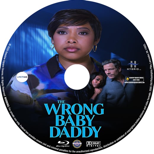 The Wrong Baby Daddy (2026) – Lifetime Thriller MOD Blu-ray (Region-Free, Disc Only)