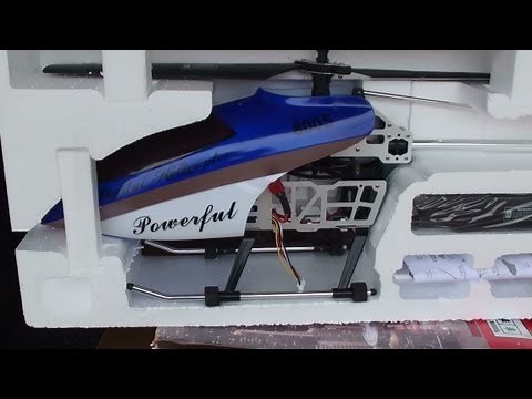 GT QS8005 42" RC Helicopter Flight Test Review