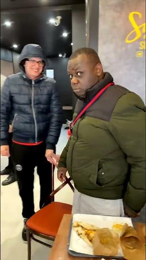 Guy staring at the camera