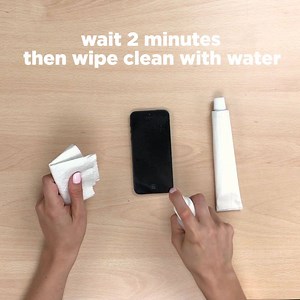 1.7K views · 18 reactions | Say goodbye to screen smudges and tiny scratches with our easy phone polish hack. | Aspen Dental | Facebook