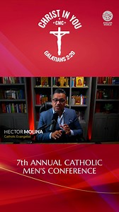 Deepen your spiritual journey at the 7th annual Catholic Men’s Conference! Explore the transformative power of the Holy Eucharist with the theme “Source and Summit.” Join renowned speakers and discover new insights into your faith. Catholic Evangelist ,Hector Molina invites you to be part of this inspiring event. Tune in live on Shalom World this Saturday, August 10th, at 8 AM ET.#catholicchurch #mensconference #eucharist #talk #evangelist #catholicism #faith #holymass #church | Shalom World