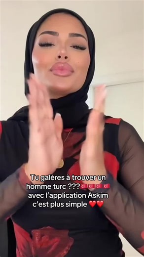 Tu galères à trouver un homme turc ???🇹🇷🇹🇷🇹🇷🇹🇷 avec l’application Askim c’est plus simple ❤️❤️