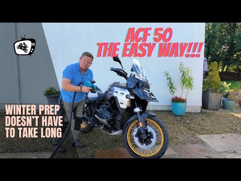 The EASY way to ACF 50 your motorcycle | Winter Preparation