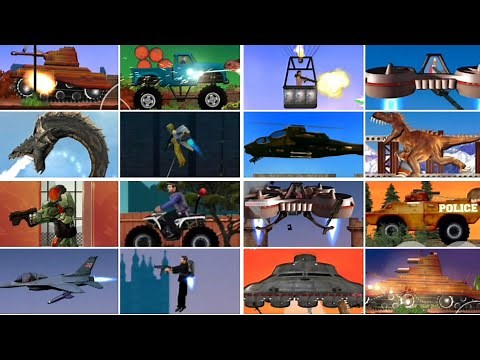 T-Rex & Rampage Series All Boss (No Death)