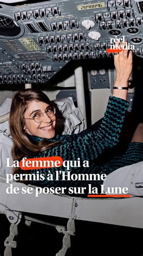 496K views · 13K reactions | La femme qui a trouvé le code pour aller sur la Lune !  Margaret Hamilton est la femme qui a permis la réussite de la mission Apollo 11, et pourtant, l’histoire l’a oublié. Elle a écrit des milliers de lignes de code qui ont permis à l’Homme de se poser sur la Lune. Ces lignes, tellement brillantes, ont même posé les bases de l’informatique moderne. | Réel média | Facebook