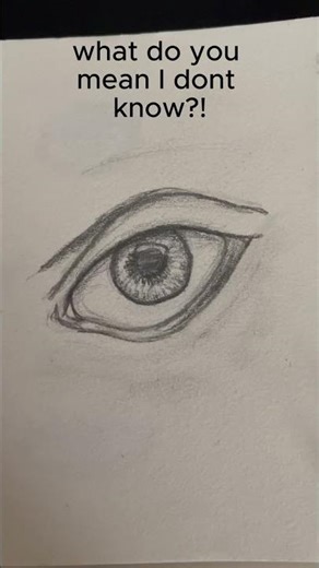 I can't draw realistic looking lashes😭 #art #drawing #realistic #sketch