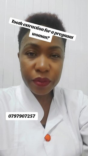 It is more dangerous to keep a bad tooth untreated while pregnant. It could be a source of life threatening infections for both the mother and unborn child. #fyp #trendingvideo #kisiinationtiktok #kisiitiktokres #pregnant #rootcanal #dentist #kisii