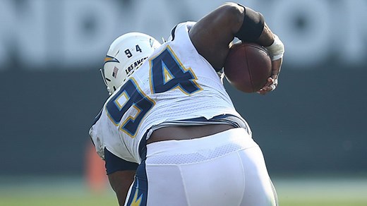 Big man run! Corey Liuget picks up fumble for 24 yards