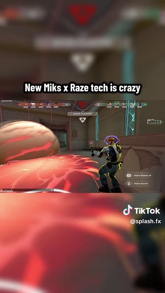 New Miks x Raze tech is insane #valorant #miks #raze #newagent @Nzo | raze valorant