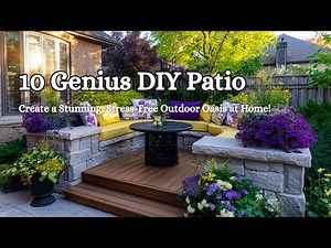 10 Genius DIY Patio Hardscape Ideas to Create a Stunning, Stress-Free Outdoor Oasis at Home!