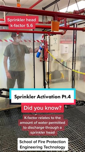 Sprinkler Activation Training and Fire Protection Systems