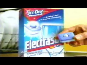 Retro Electrasol Tabs With Jet Dry Commercial 2000 Dish Washer Detergent
