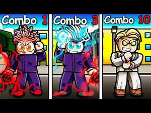 Learning 1 Combo From EVERY Character in Jujutsu Shenanigans