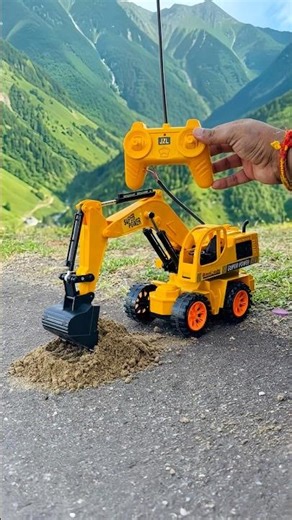 RC JCB Machine Remote Control Excavator Toy 🚜