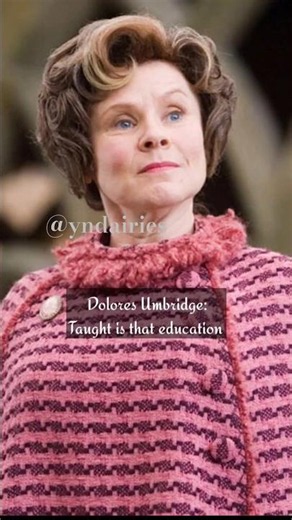 Episode 4 Dolores Umbridge | Teachings of Harry Potter #books #booktok #harrypotter #lifelessons #hp
