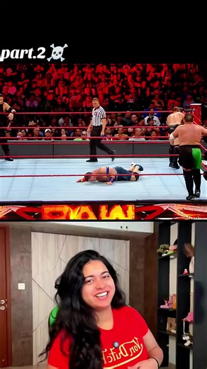 part 2 today wwe team roman vs team wyyat family #unfreezemyaccount #groe #wwe #illu
