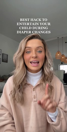 Best Hack to Entertain Your Child During Diaper Changes