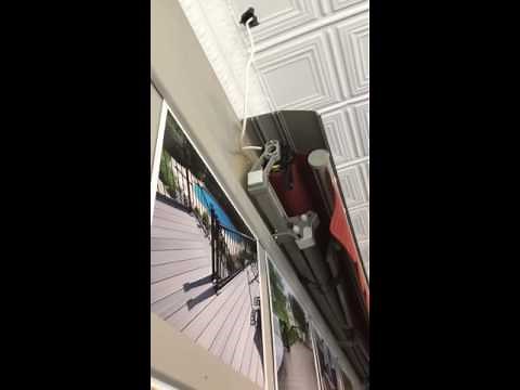 Reinstalling Somfy Motor into Sunair Awning