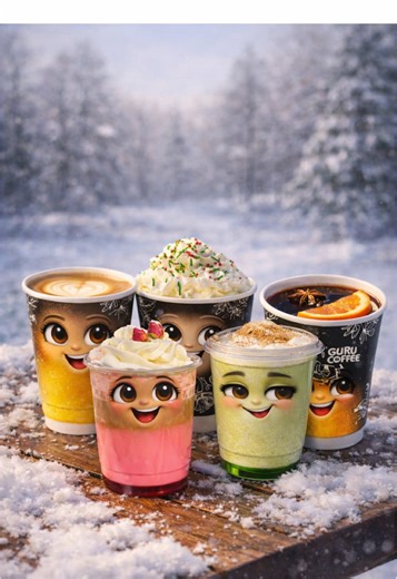 Напої вирішили зробити невеличку презентацію 💗 Ми завжди поруч, щоб тобі було тепло та кайфово: 📍Суми 8:30-22:00: Театральна площа х2, ЦУМ сквер «Щастя», сквер «СКД» (вул. Іллінська) 8:30-21:30: ТРЦ Атріум, КомпСервіс, 📍Ладижин 8:30-22:00: вул. Будівельників, 22 #gurucoffee #ші #ai #coffeetogo #кавасуми