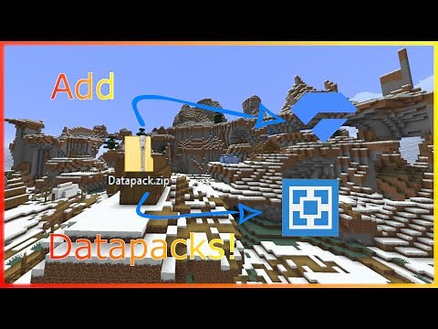 How to download and add Datapacks to Aternos or Minehut! (Aternos Outdated!) {9}