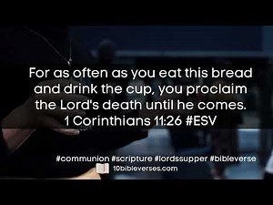 Lord's Supper Scripture #bibleverse #communion #scripture