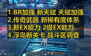 【PSO2NGS】本周(4.2)更新的内容|BR加强 传奇武器 新EX能力 浮岛新关卡