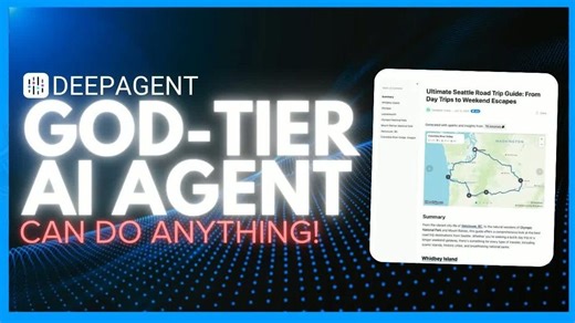 重磅！突破性DeepAgent首发，AI自动化构建利器！