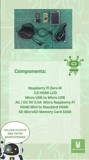 Ultimate Guide Raspberry Pi Zero W and 3.5 HDMI LCD Setup