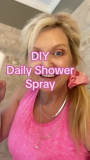 Diy daily shower spray with jet dry. Helps keep your shower cleaner. The is a easy was to cut time on cleaning. Jet dry help water to run off and mineral deposits & alchol help water to dry up. #cleanshower#cleaningtips#cleanhacks#cleansnob#tiktokshop