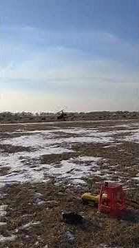 Ultralight 2 seat Coaxial helicopter test flight