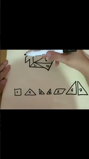 Tangram Puzzle Tutorial | Fun Brain Teaser & Geometry Shapes #shorts
