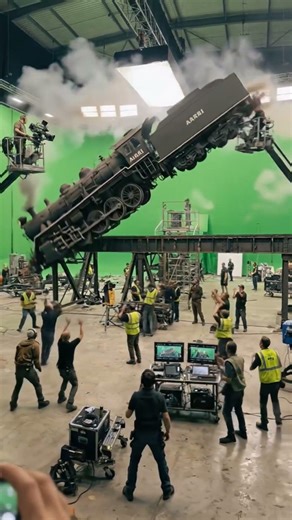 Maket Set Behind the Scenes: Train Derailment