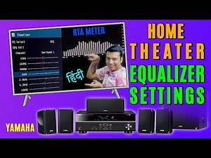 AV Receiver Equalizer Settings | YAMAHA YHT 1840 | Home Theater Setup