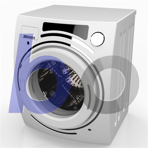 1/64 Scale Laundry Washing Machine Cloth Wash (movable) (3D Print File STL Plan Digital Download) (DIY Miniature Doll Dollhouse Child Adult) - Etsy UK