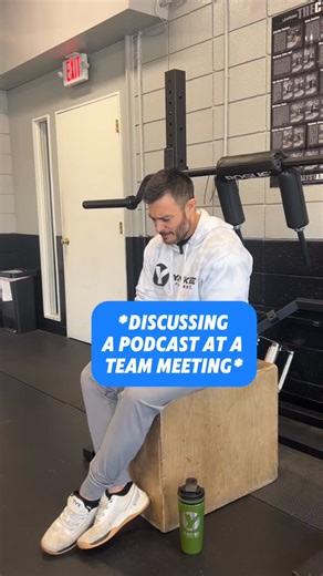 What’s the single most important factor when structuring an exercise program for someone? Adherence. Getting someone to be consistent and show up is by far the biggest predictor of whether they will continue to workout in the future. In this clip , Owner of Yankee Fitness Company, Brendan Marolda, discusses the importance of this concept during a team meeting to the rest of the coach staff! | Yankee Fitness Company