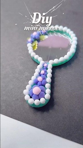 DIY cute mini mirror🪞